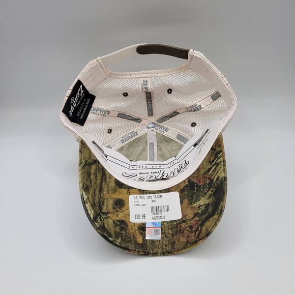 Zephyr Auburn Tigers Mens Womens Trucker Hat Mesh Back Trail Camo Snapback SEC - Picture 7 of 11